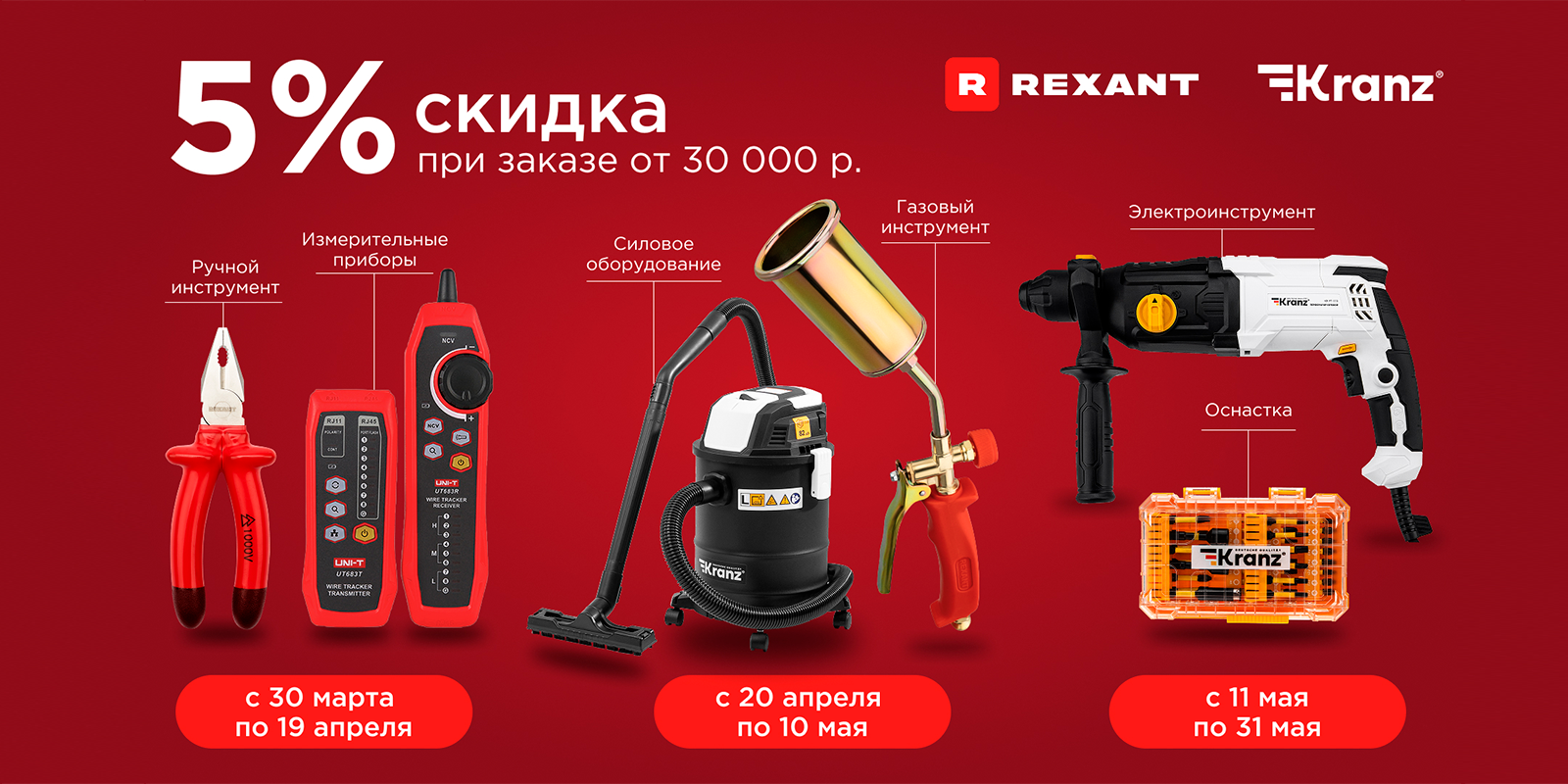 Сезон активных работ набирает обороты — пора пополнять ассортимент и готовиться к пиковому спросу!